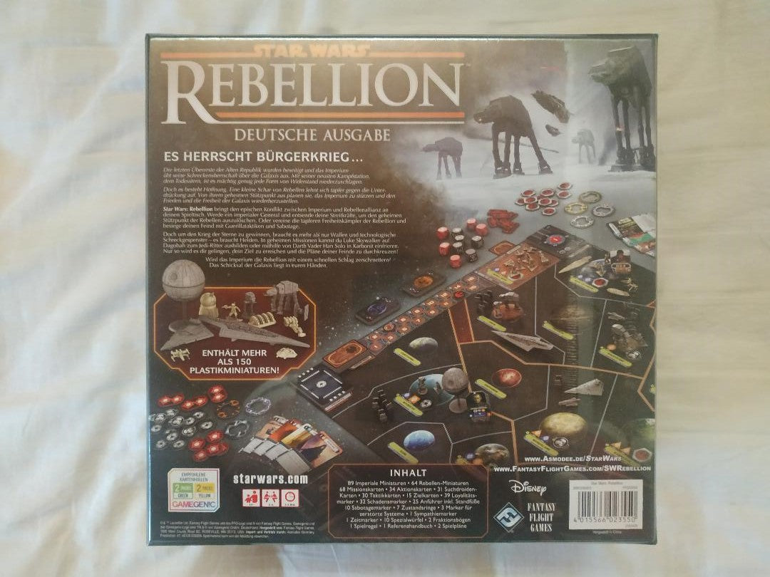 Brettspiel Star Wars: Rebellion (Deutsche Version)