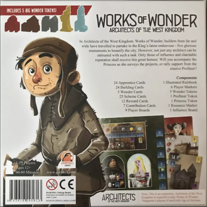 Erweiterung Architects of the West Kingdom. Works of Wonder (Englische Ausgabe)