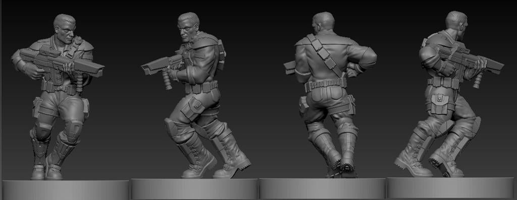 Brettspiel G.I. JOE ROLEPLAYING GAME. HERO MINIATURES SET 1 (Englische Ausgabe)