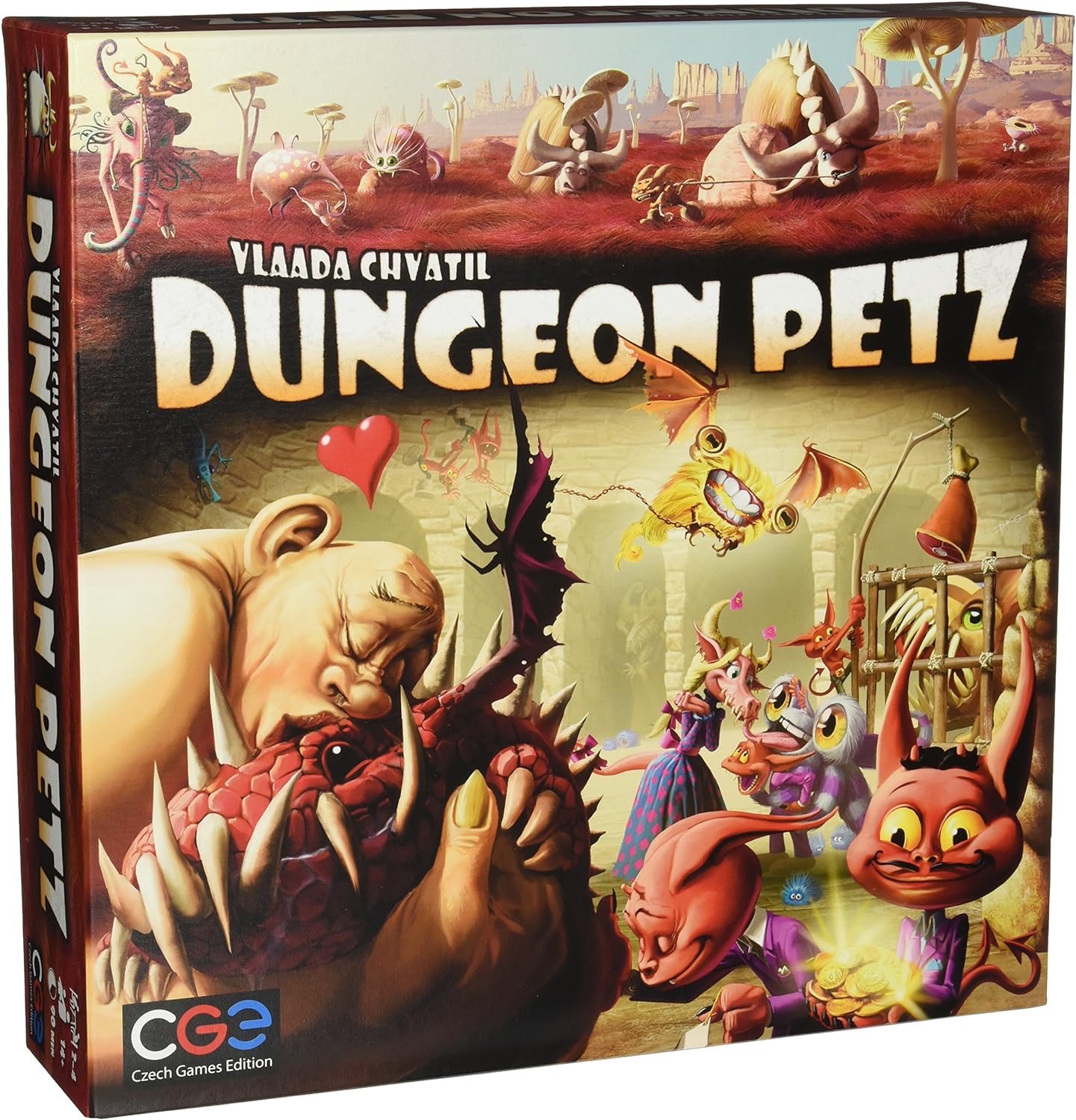 Brettspiel Dungeon Petz (Deutsche Version)