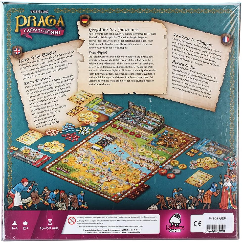 Brettspiel Praga. Caput Regni (Deutsche Version)