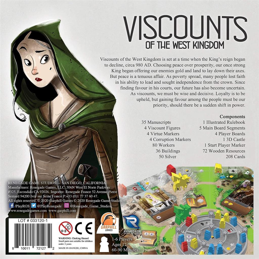 Erweiterung Viscounts of the West Kingdom (Englische Ausgabe)