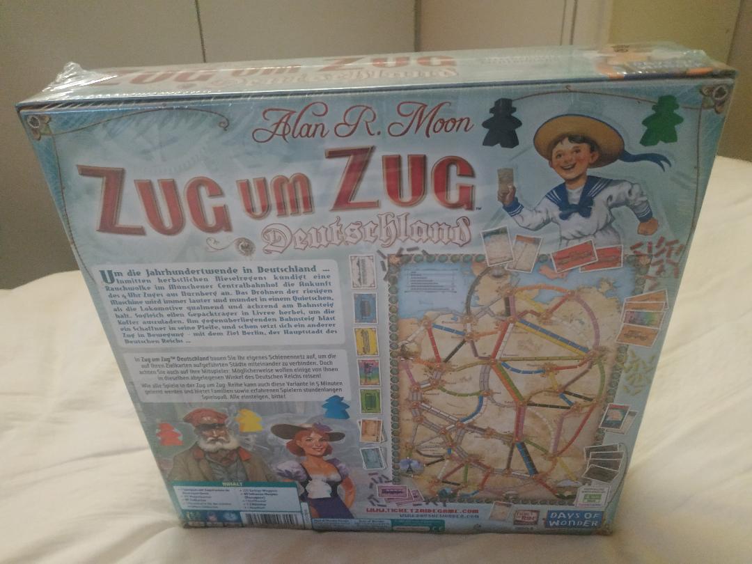 Brettspiel Zug um Zug: Deutschland