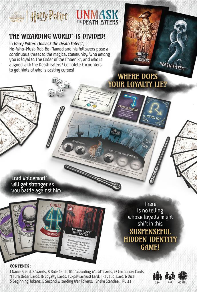 Brettspiel Harry Potter. Unmask The Death Eaters (Englische Ausgabe)