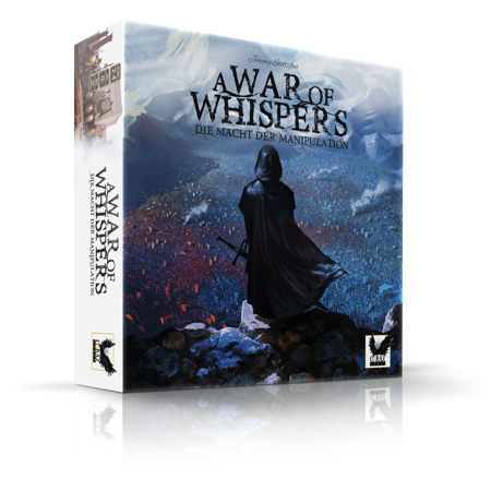 Brettspiel A War of Whispers. Die Macht der Manipulation (inklusiv 2 Erweiterungen, Deutsche Version)