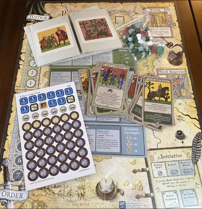 Brettspiel A Gest of Robin Hood (Englische Version)