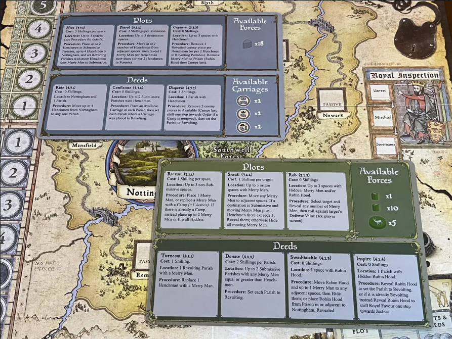 Brettspiel A Gest of Robin Hood (Englische Version)