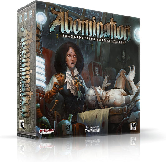 Brettspiel Abomination. Frankensteins Vermächtnis (Deutsche Version)