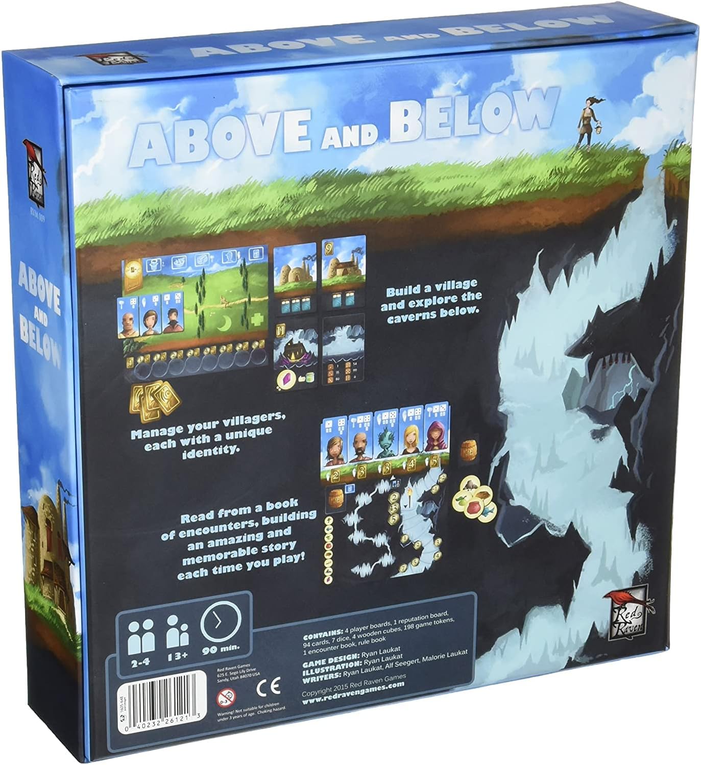 Brettspiel Above and Below (Englische Version)