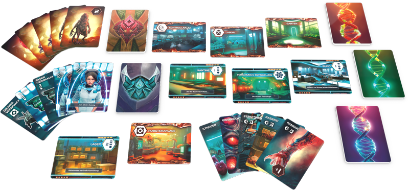 Brettspiel Adaptoid (Deutsche Version)