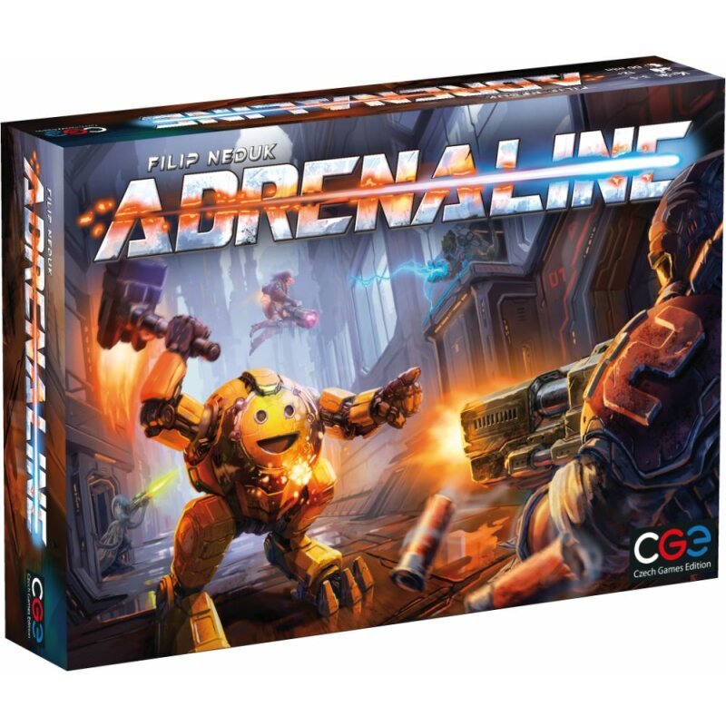 Brettspiel Adrenaline (Englische Version)