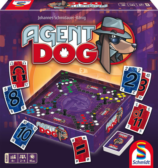 Brettspiel Agent DOG (Multilingual Version)
