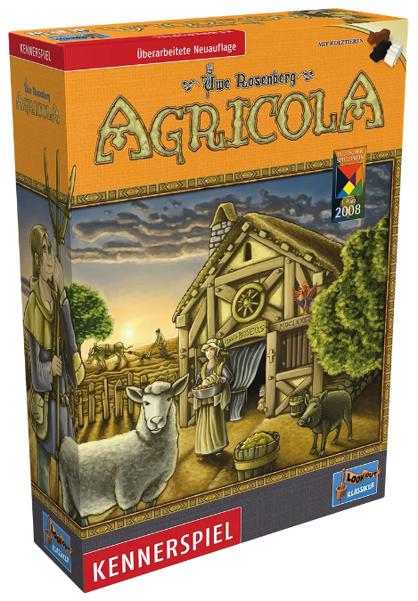 Brettspiel Agricola. Überarbeitete Neuauflage (Deutsche Version)