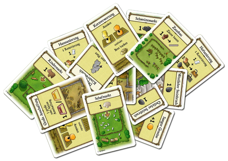 Brettspiel Agricola. Überarbeitete Neuauflage (Deutsche Version)