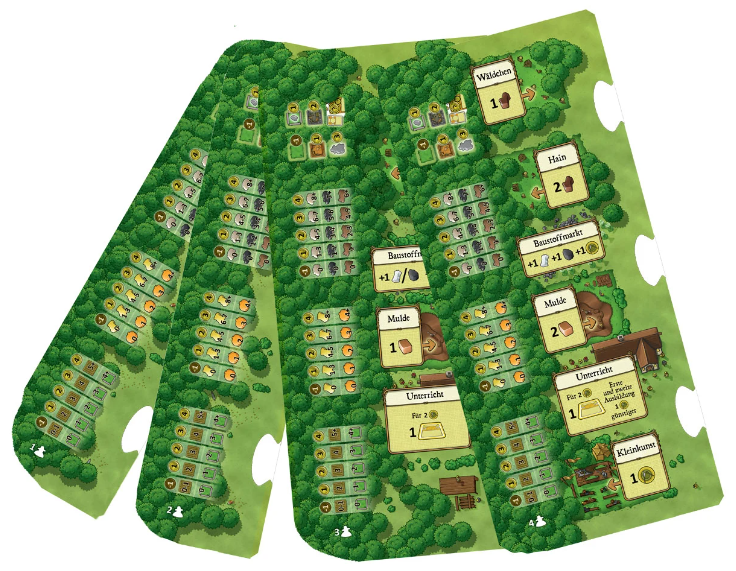 Brettspiel Agricola. Überarbeitete Neuauflage (Deutsche Version)