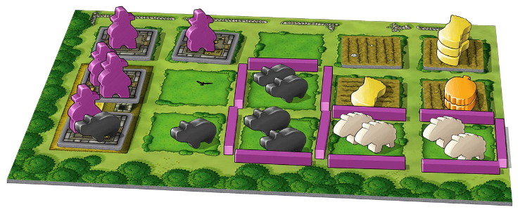 Brettspiel Agricola. Überarbeitete Neuauflage (Deutsche Version)
