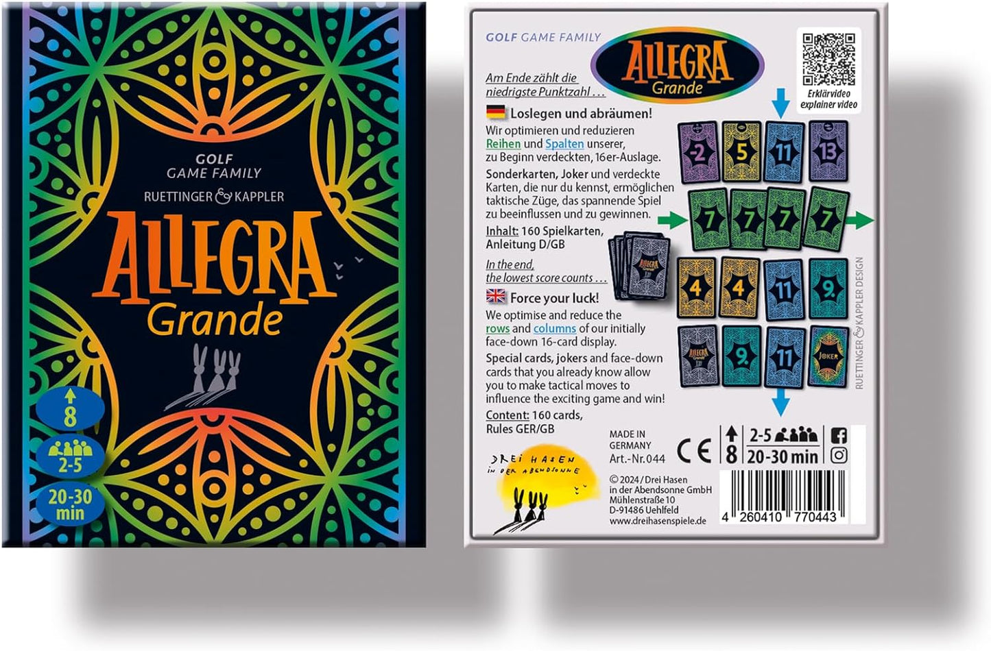 Brettspiel Allegra Grande (Deutsche Version)