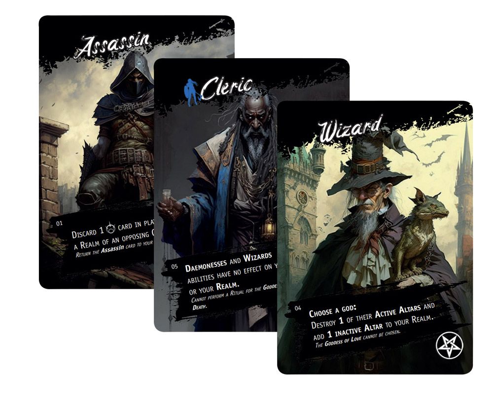 Brettspiel Altar. Realms of the Gods (Englische Version)