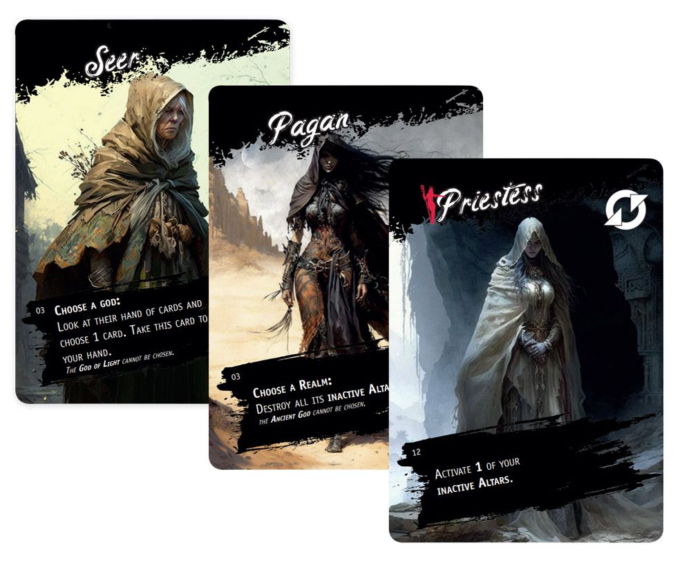 Brettspiel Altar. Realms of the Gods (Englische Version)