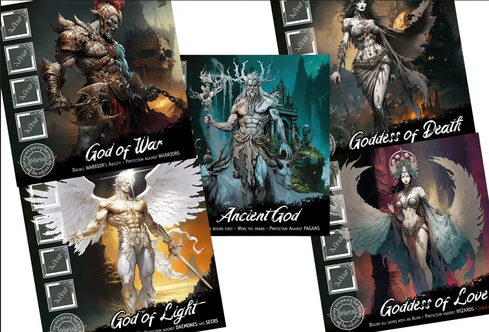 Brettspiel Altar. Realms of the Gods (Englische Version)
