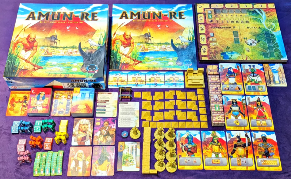 Brettspiel Amun-Re. 20th Anniversary Edition. Retail Edition (Englische Version)