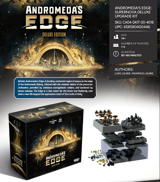 Brettspiel Andromeda's Edge Supernova. Component Upgrade Pack (Englische Version)