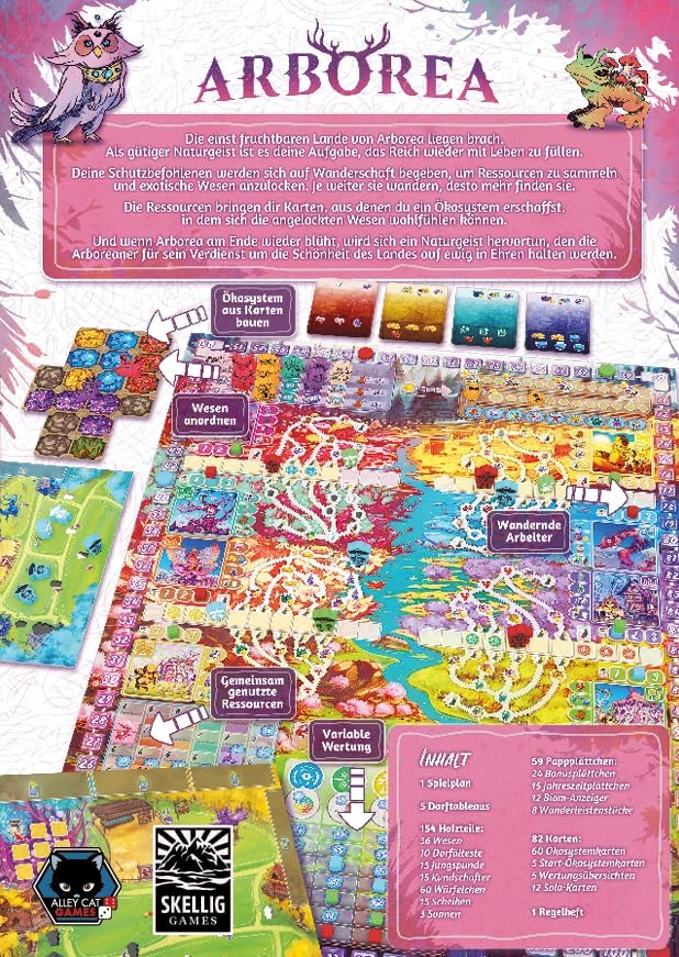 Brettspiel Arborea (Deutsche Version)