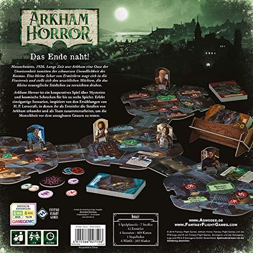 Brettspiel Arkham Horror 3. Edition (Deutsche Version)