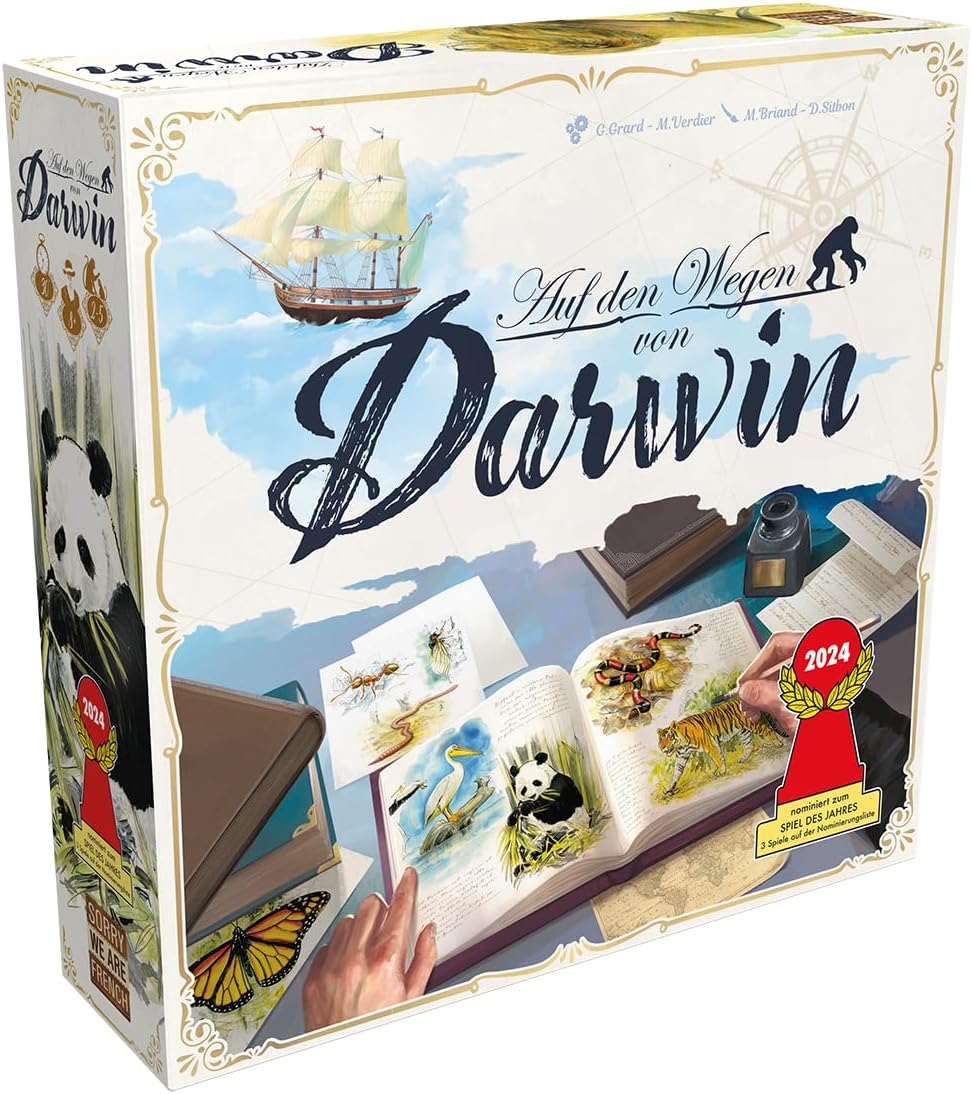 Brettspiel Auf den Wegen von Darwin (Deutsche Version)