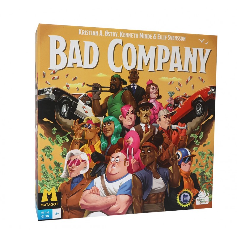 Brettspiel Bad Company (Englische, Französische Version)