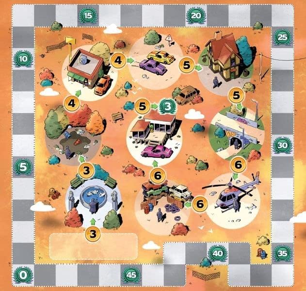Brettspiel Bad Company (Englische, Französische Version)