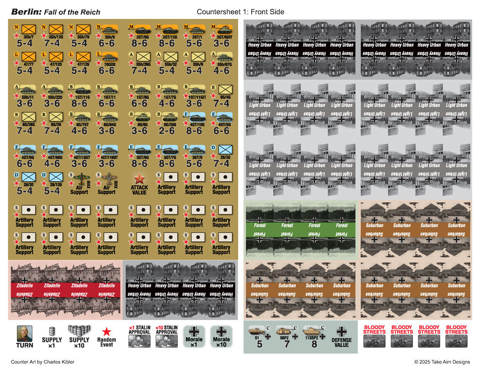 Brettspiel Berlin. Fall of the Reich 1945 (Englische Version)