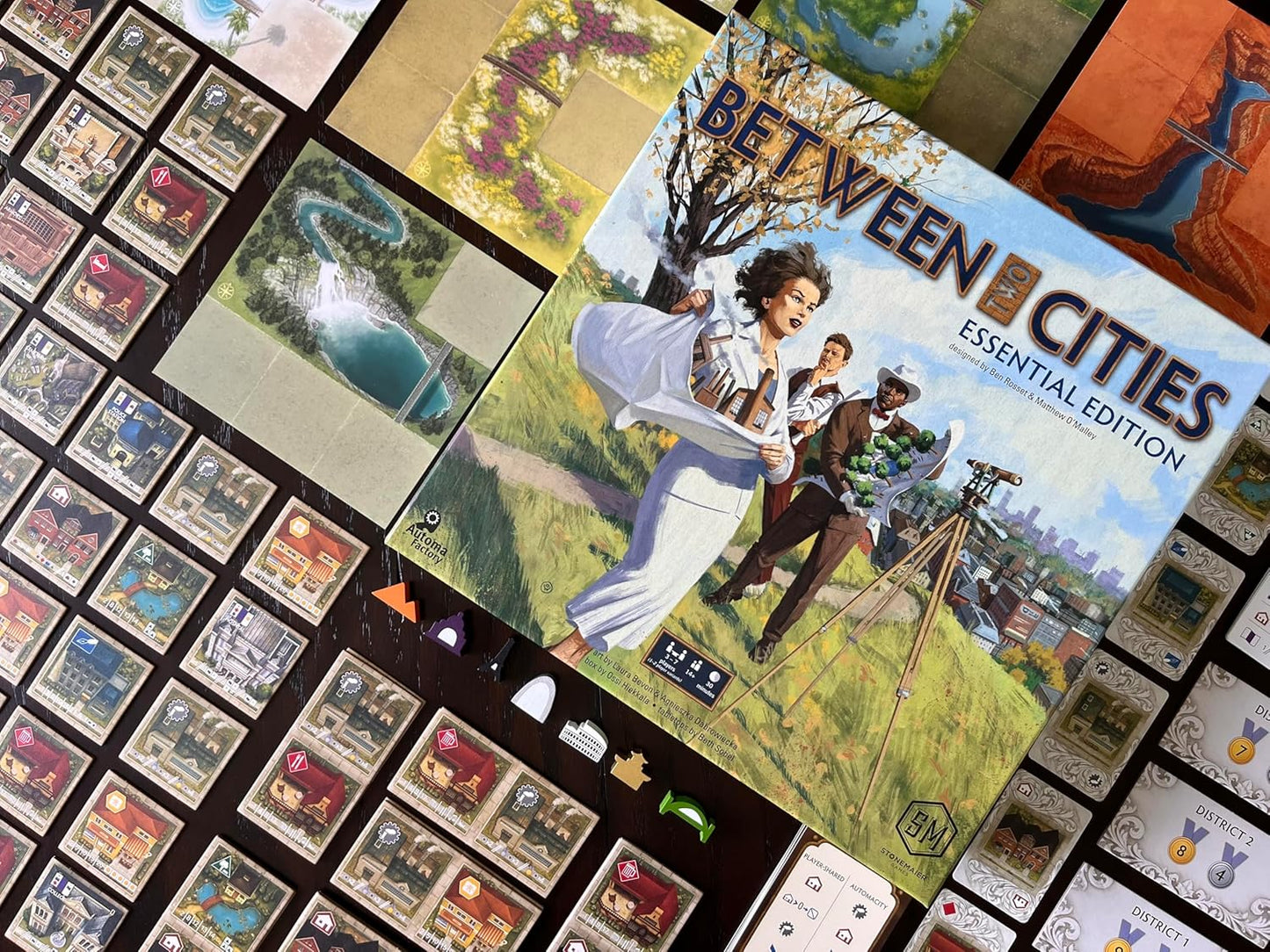 Brettspiel Between Two Cities. Essential Edition (Englische Version)