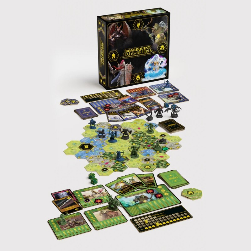 Brettspiel Boardquest. Tales of Liria (Deutsche Version)