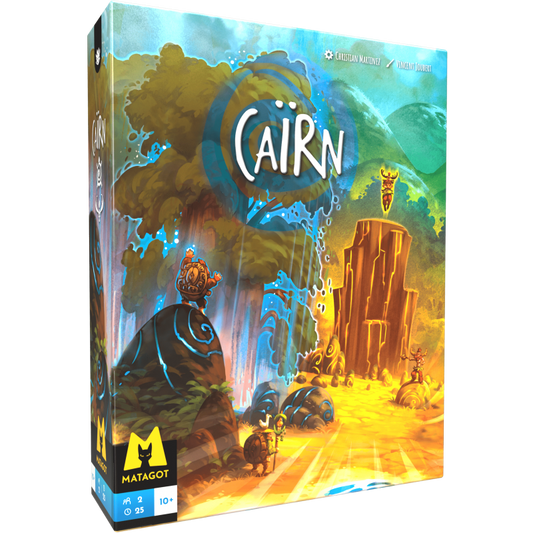 Brettspiel Cairn (Englische, Französische Version)