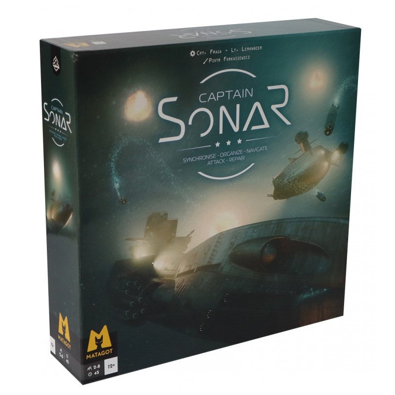 Brettspiel Captain Sonar. New Edition (Englische Version)