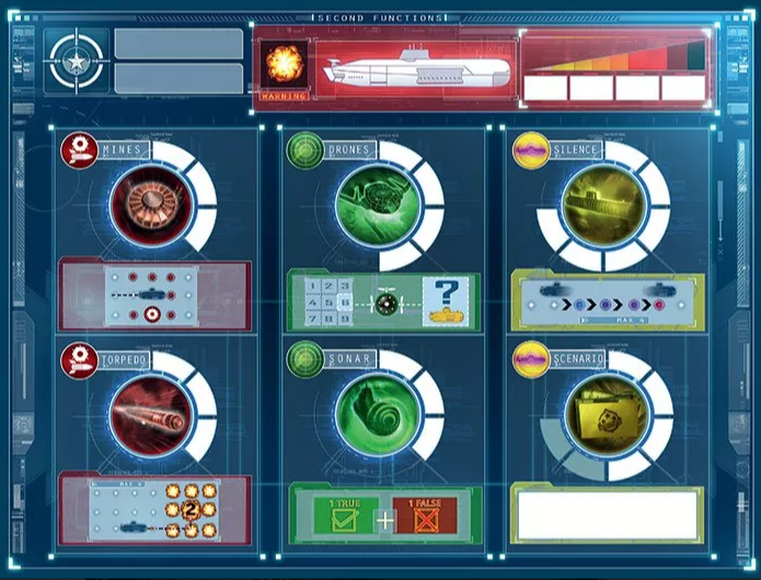 Brettspiel Captain Sonar. New Edition (Englische Version)