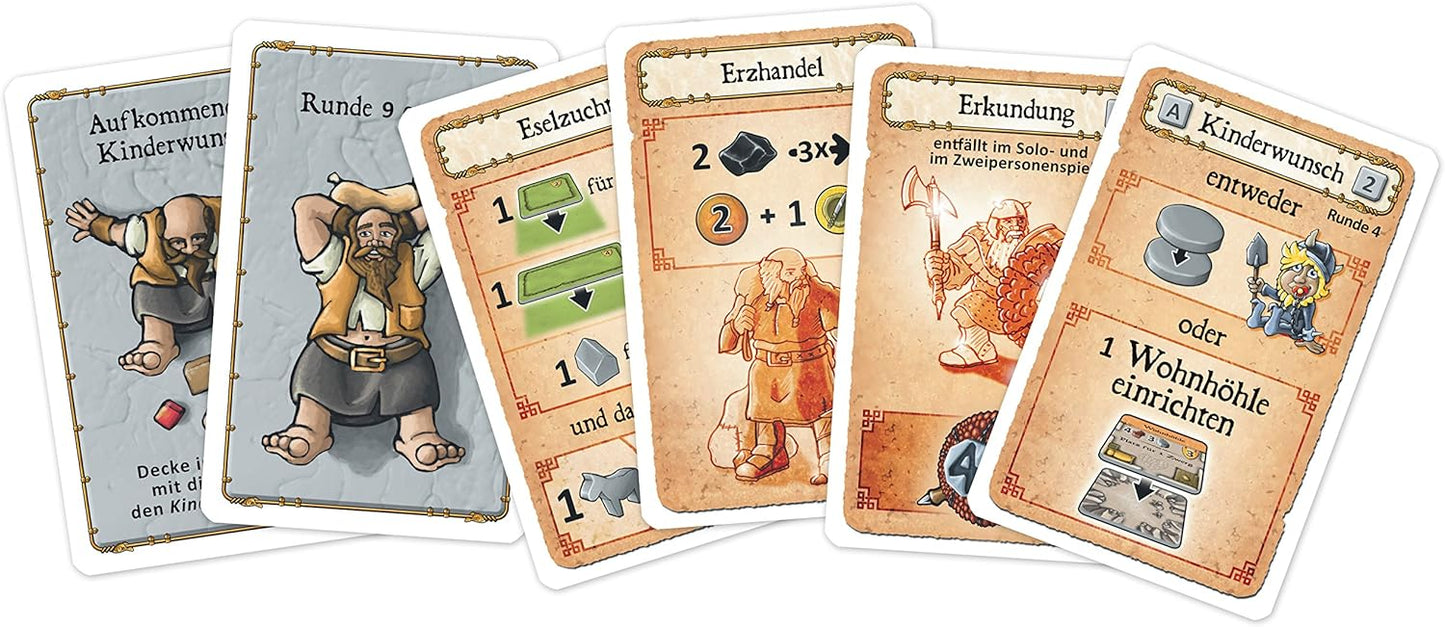 Brettspiel Caverna. Die Höhlenbauern (Deutsche Version)