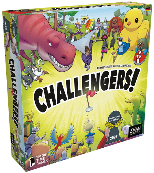 Brettspiel Challengers (Deutsche Version)