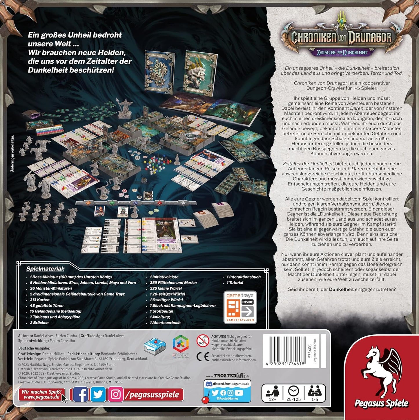 Brettspiel Chroniken von Drunagor (Deutsche Version)