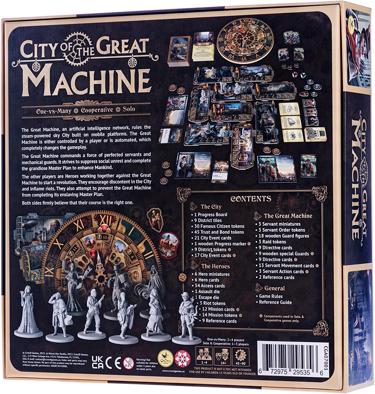 Brettspiel City of the Great Machine (Englische Version)