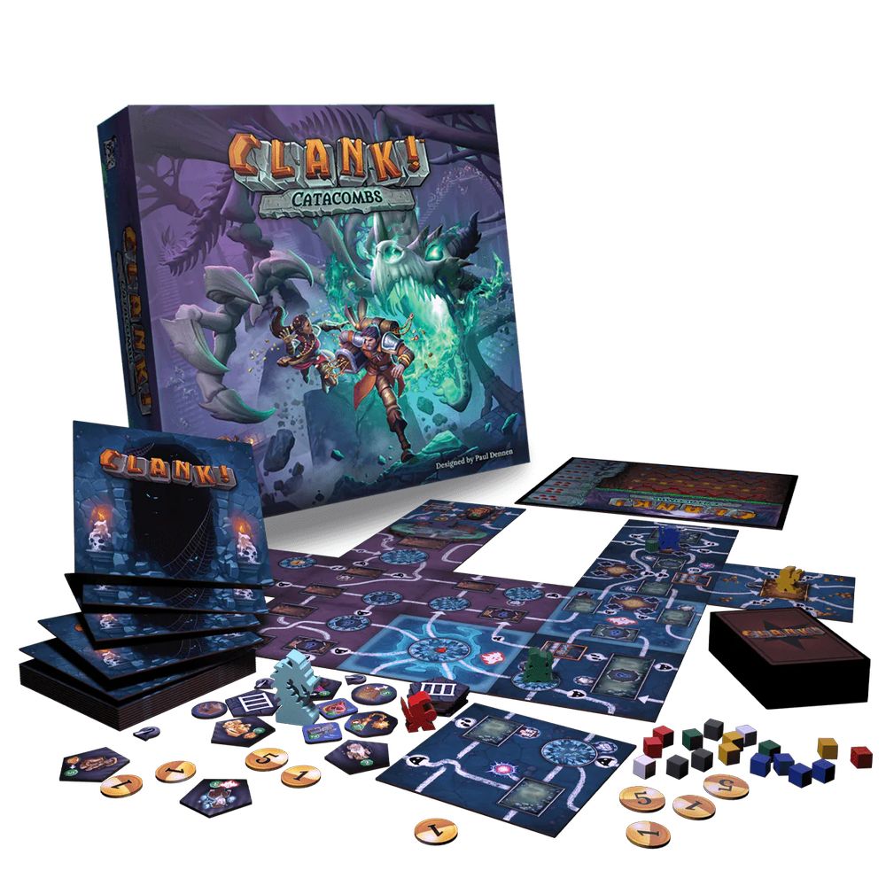 Brettspiel Clank! Catacombs (Englische Version)