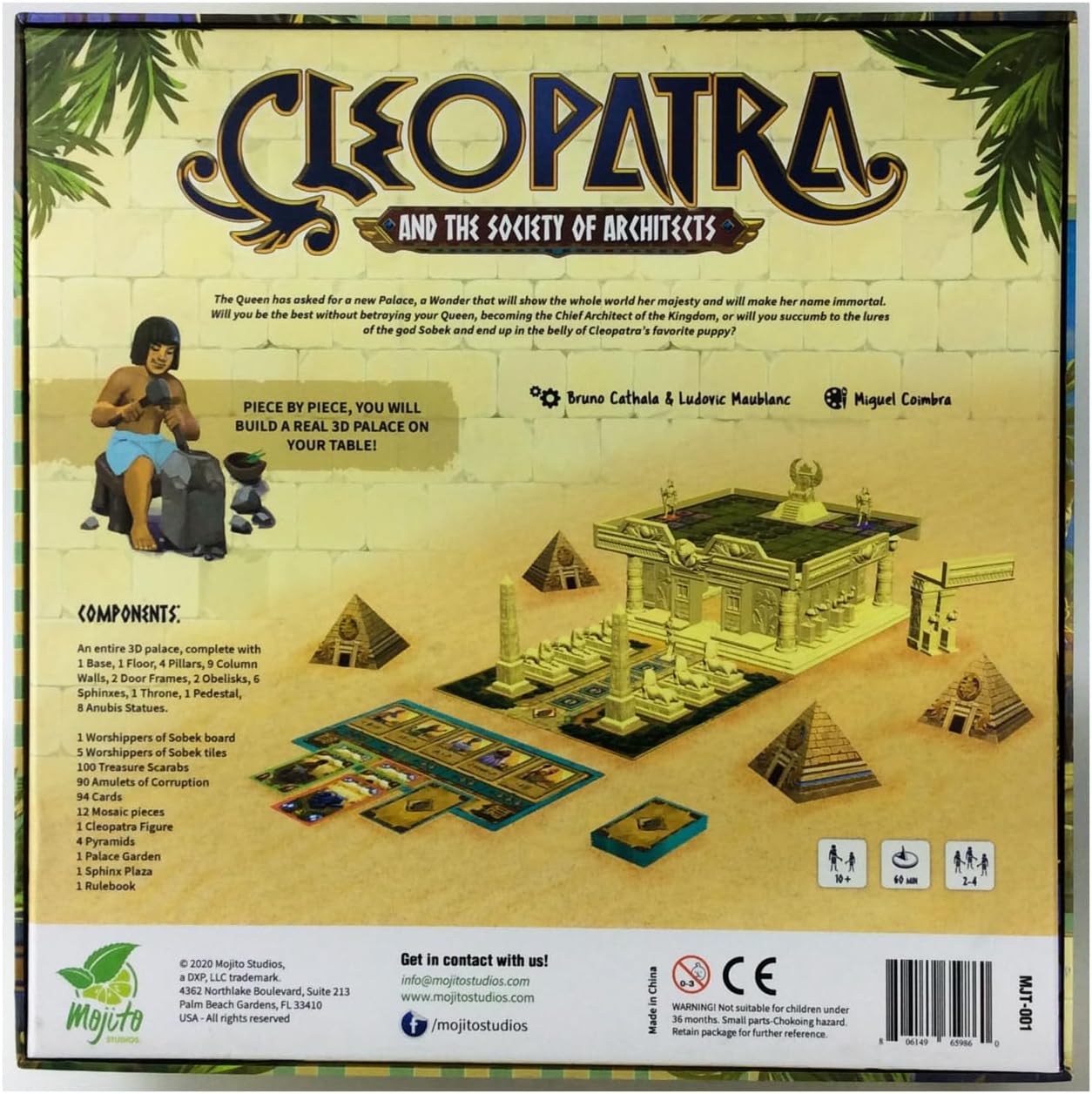 Brettspiel Cleopatra and the Society of Architects. Deluxe Edition (Englische Version)