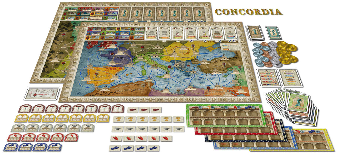 Brettspiel Concordia (Deutsche Version)