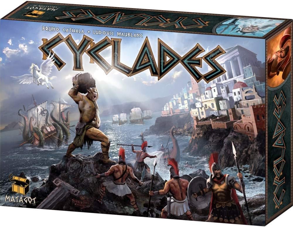 Brettspiel Cyclades (Multilingual Edition)