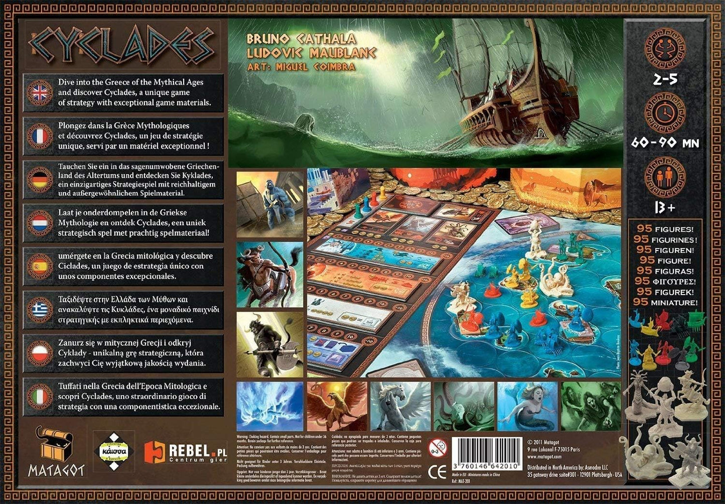 Brettspiel Cyclades (Multilingual Edition)