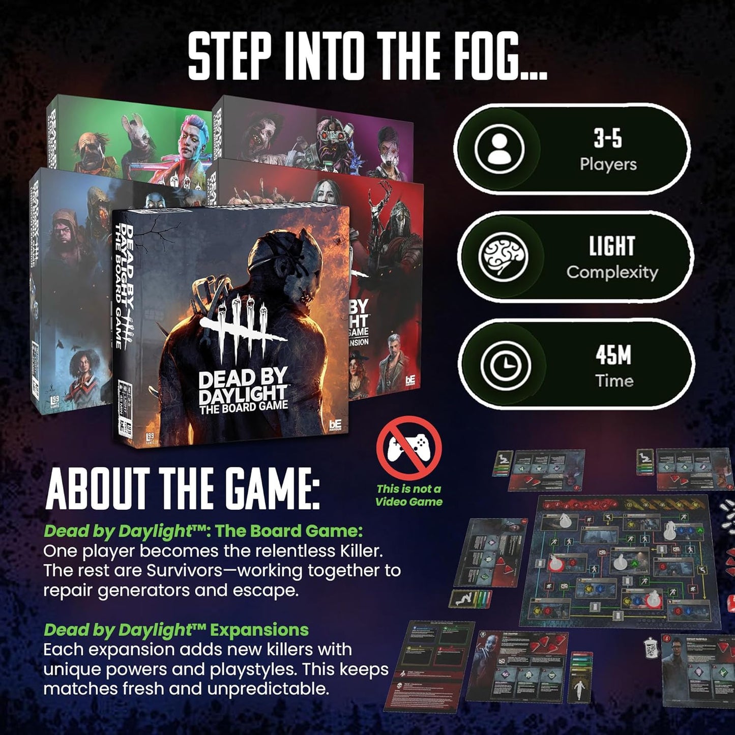 Brettspiel Dead by Daylight (Englische Version)