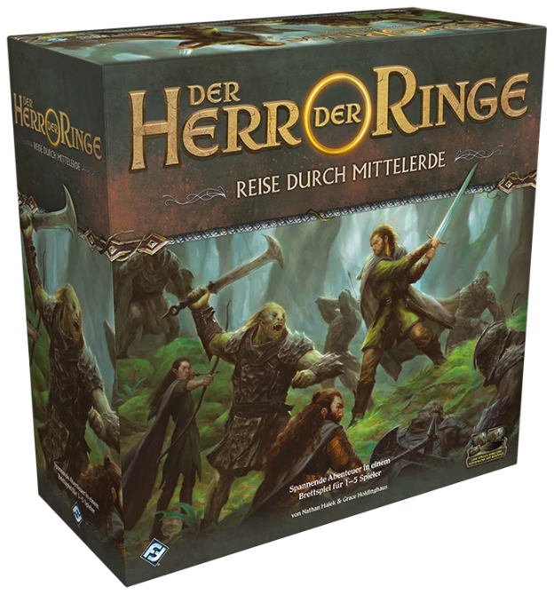 Brettspiel Der Herr der Ringe. Reise durch Mittelerde (Deutsche Version)