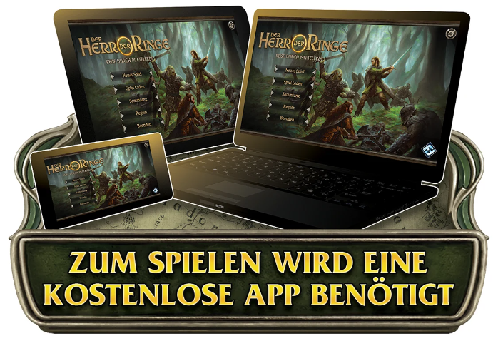 Brettspiel Der Herr der Ringe. Reise durch Mittelerde (Deutsche Version)