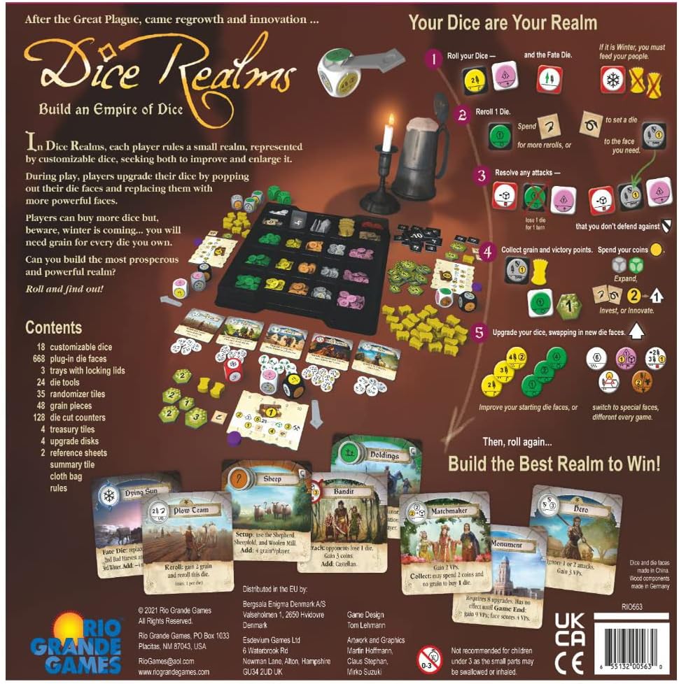 Brettspiel Dice Realms (Englische Version)